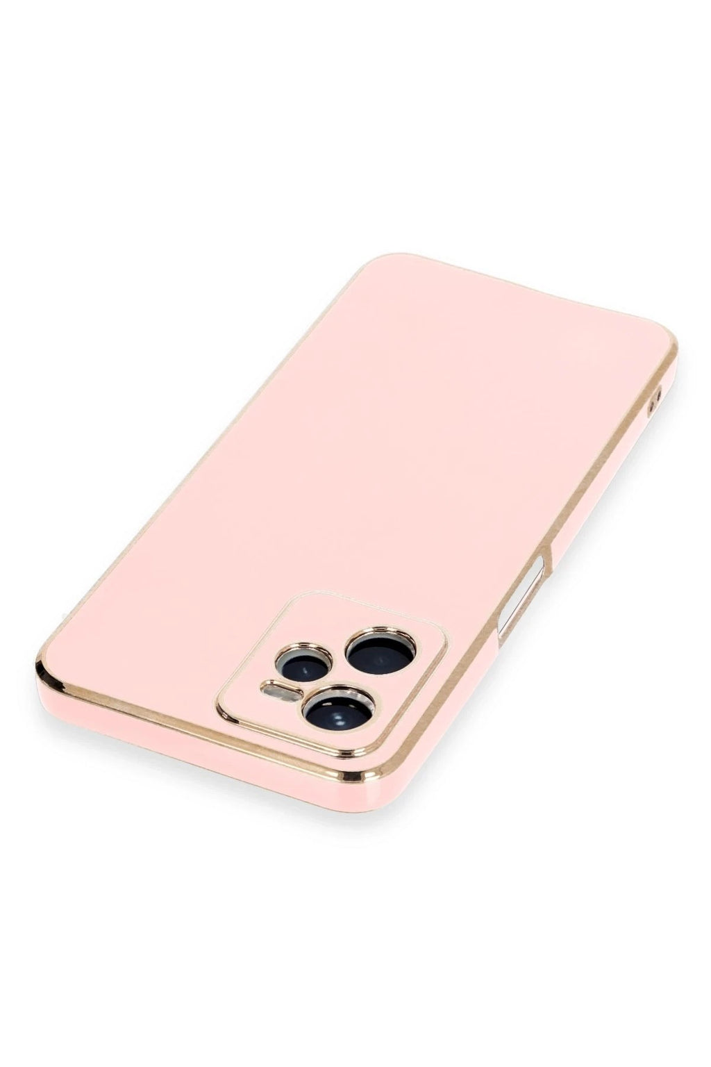 Mey İthalat® Realme C35 Kılıf Volet Silikon - Pembe