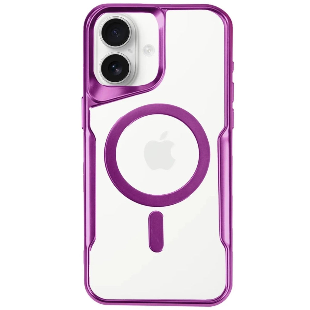 Mey İthalat® iPhone 16 Plus Kılıf Boyi Magsafe Silikon Kapak - Pembe