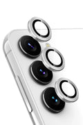 Mey İthalat® Samsung Galaxy A34 5G Valdez Metal Kamera Lens - Gümüş