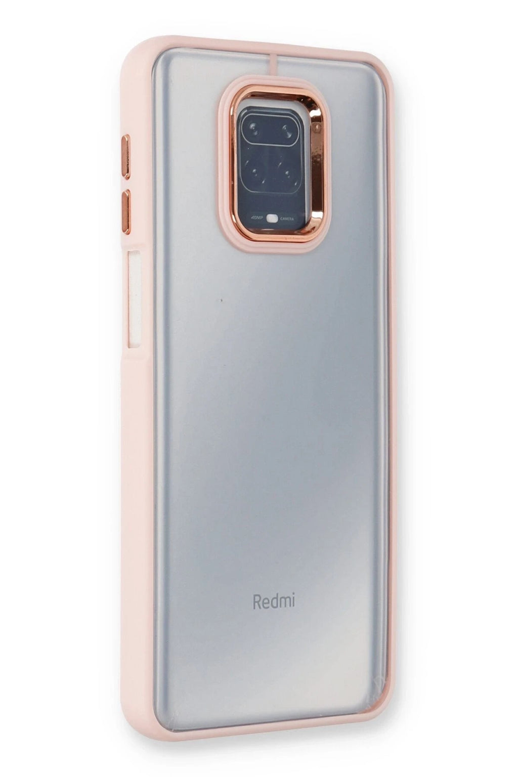 Mey İthalat® Redmi Note 9 Pro Kılıf Dora Kapak - Pudra