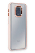 Mey İthalat® Redmi Note 9 Pro Kılıf Dora Kapak - Pudra