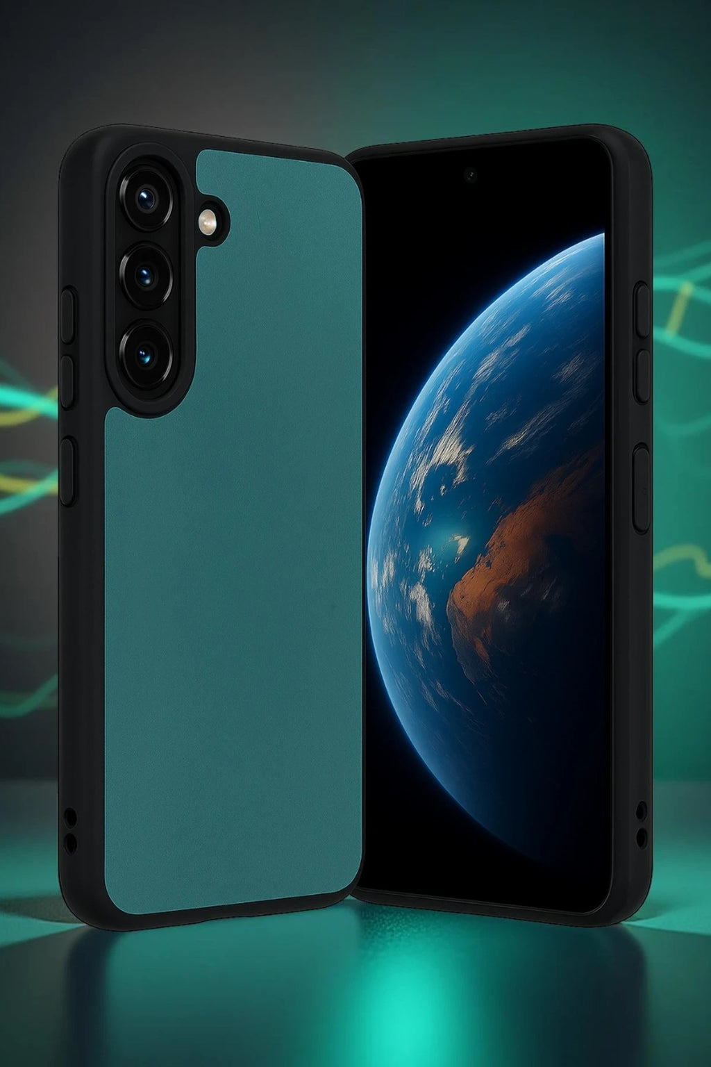 Mey İthalat® Samsung Galaxy A36 Kılıf Aras Deri Kapak - Açık Yeşil