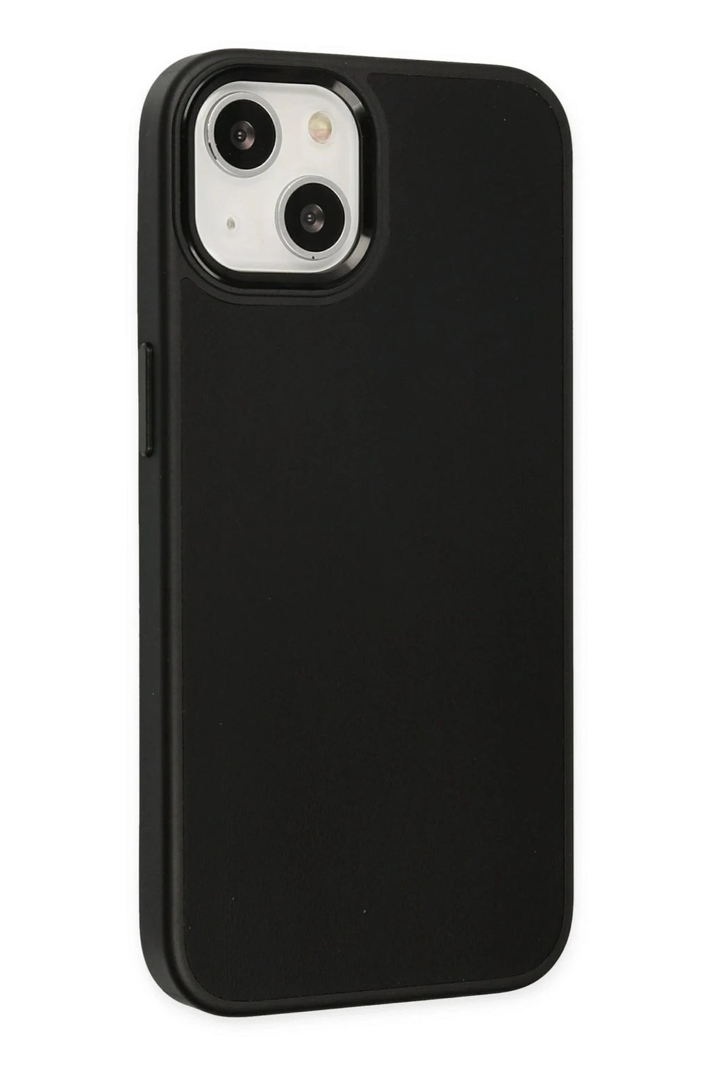 Mey İthalat® iPhone 14 Plus Kılıf Asya Deri Silikon - Siyah