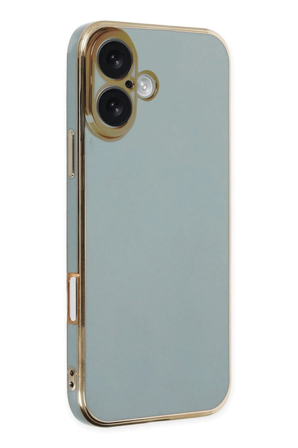 Mey İthalat® iPhone 16 Kılıf Volet Silikon - Açık Yeşil
