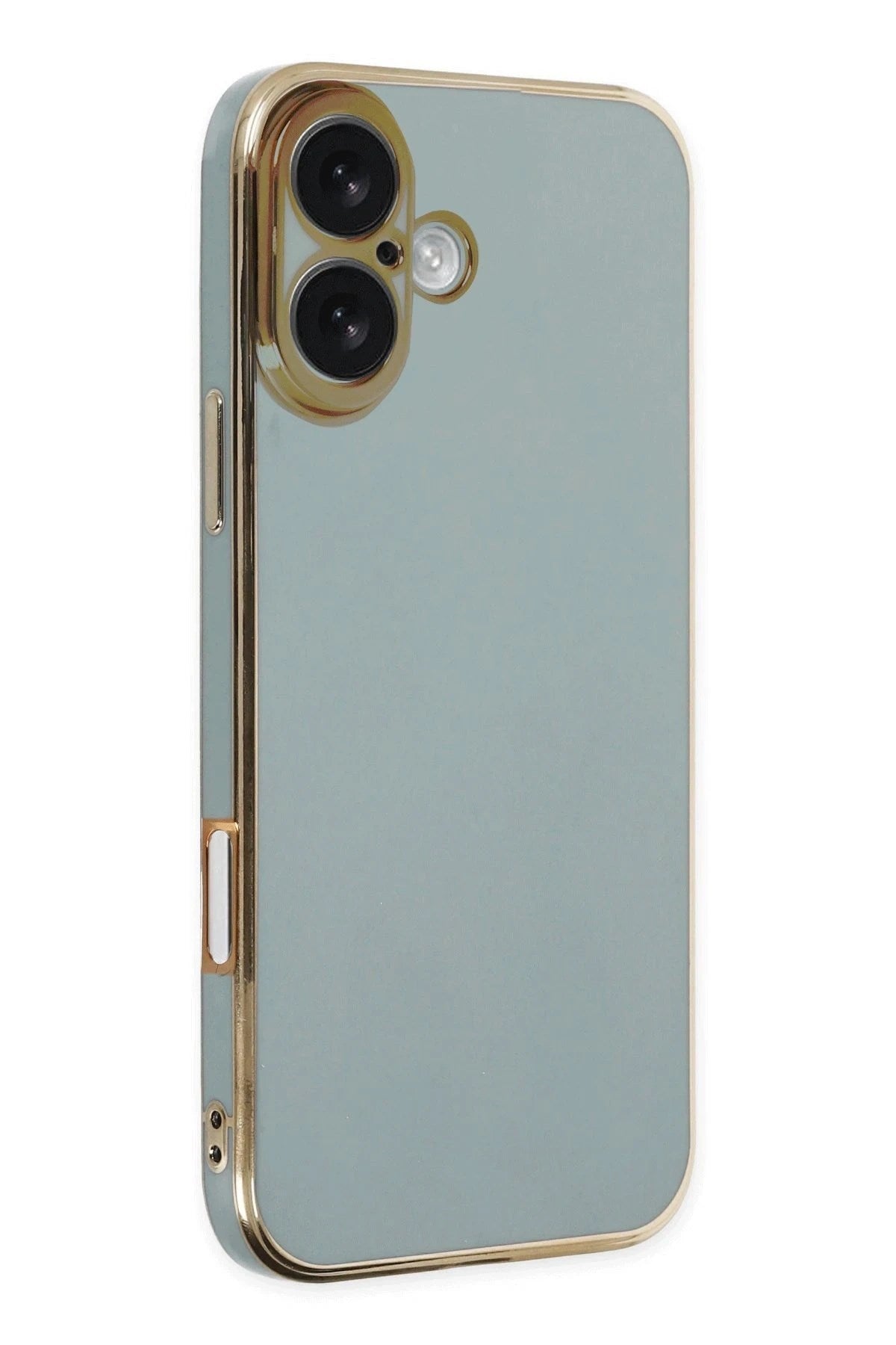 Mey İthalat® iPhone 16 Kılıf Volet Silikon - Açık Yeşil