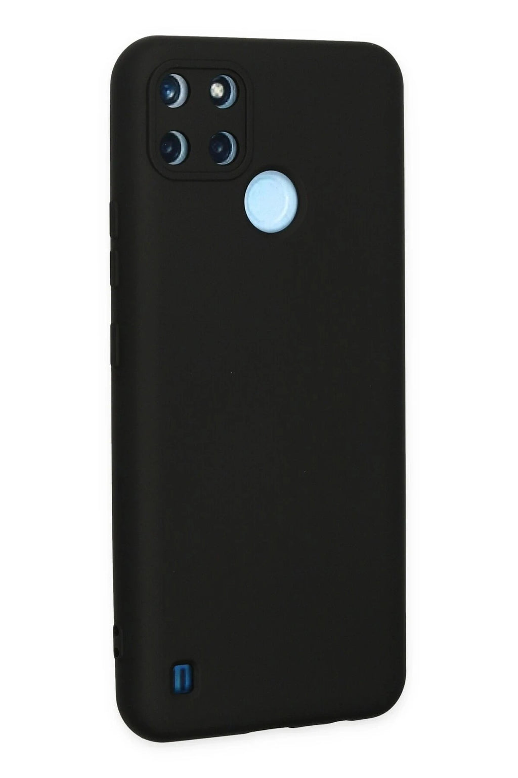 Mey İthalat® Realme C25Y Kılıf Nano içi Kadife Silikon - Siyah