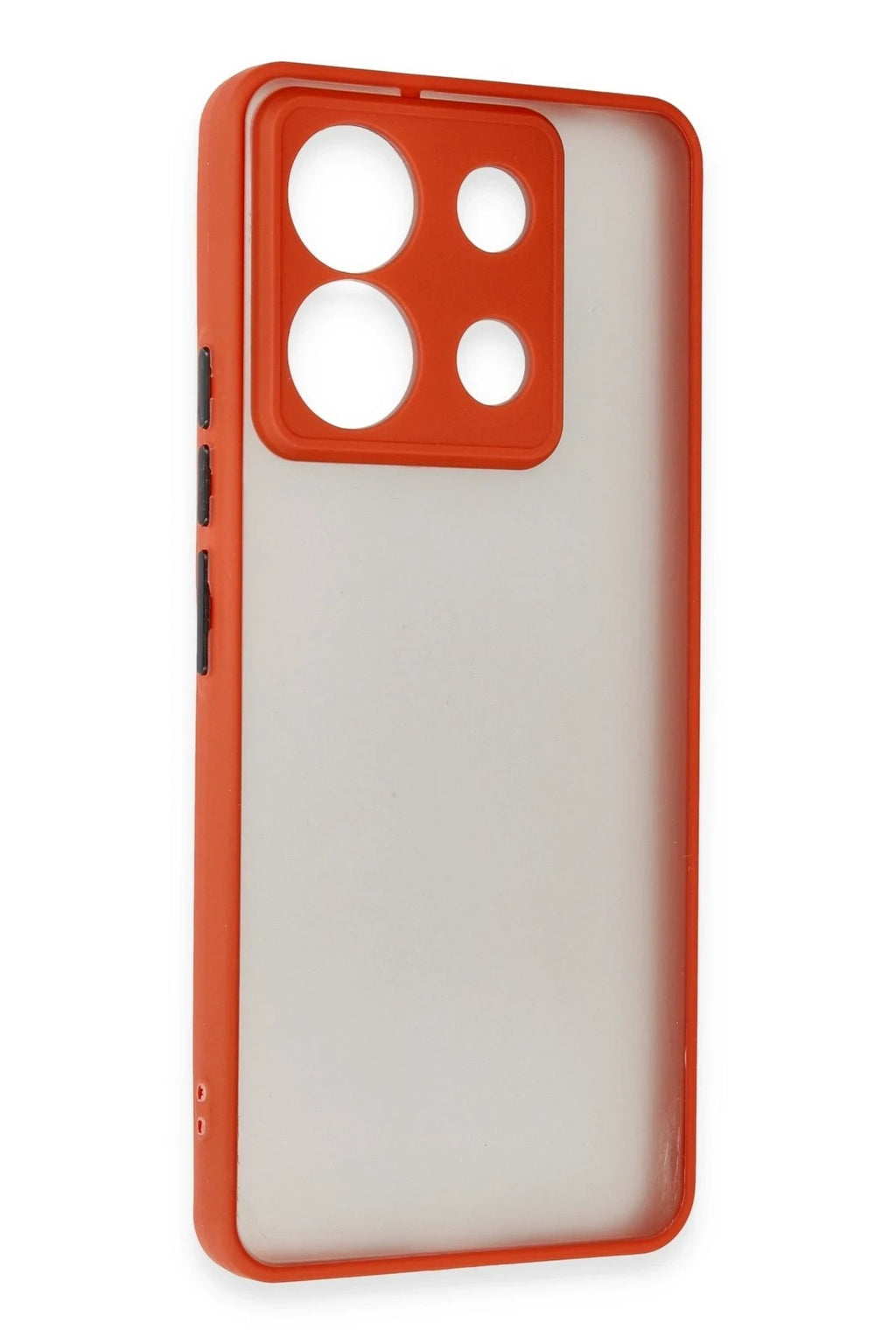 Mey İthalat® Redmi Note 13 Pro 5G Kılıf Montreal Silikon Kapak - Kırmızı