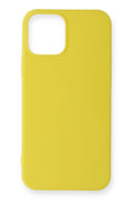 Mey İthalat® iPhone 12 Mini Kılıf First Silikon - Sarı
