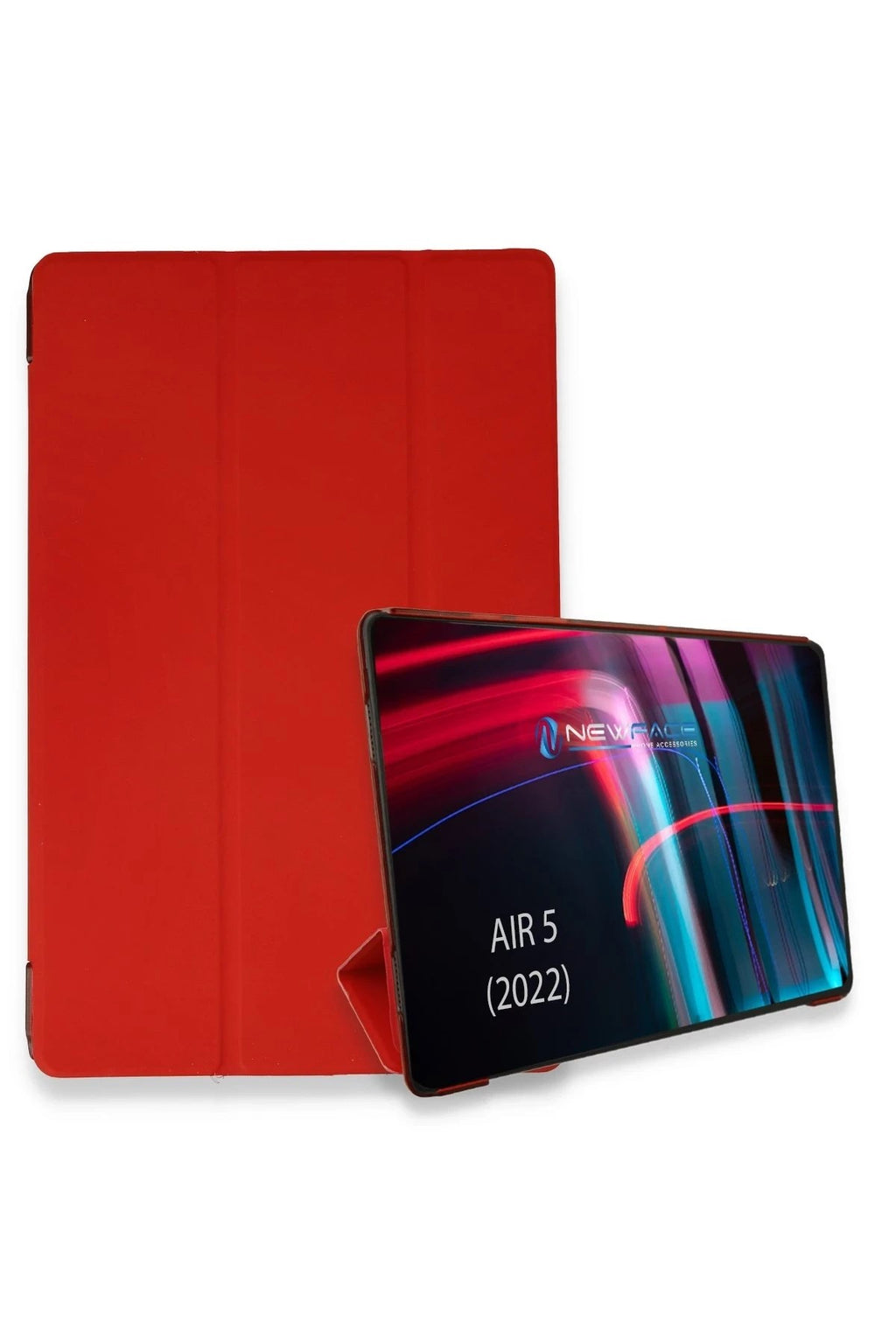 Mey İthalat® iPad Air 5 (2022) Kılıf Tablet Smart Kılıf - Kırmızı