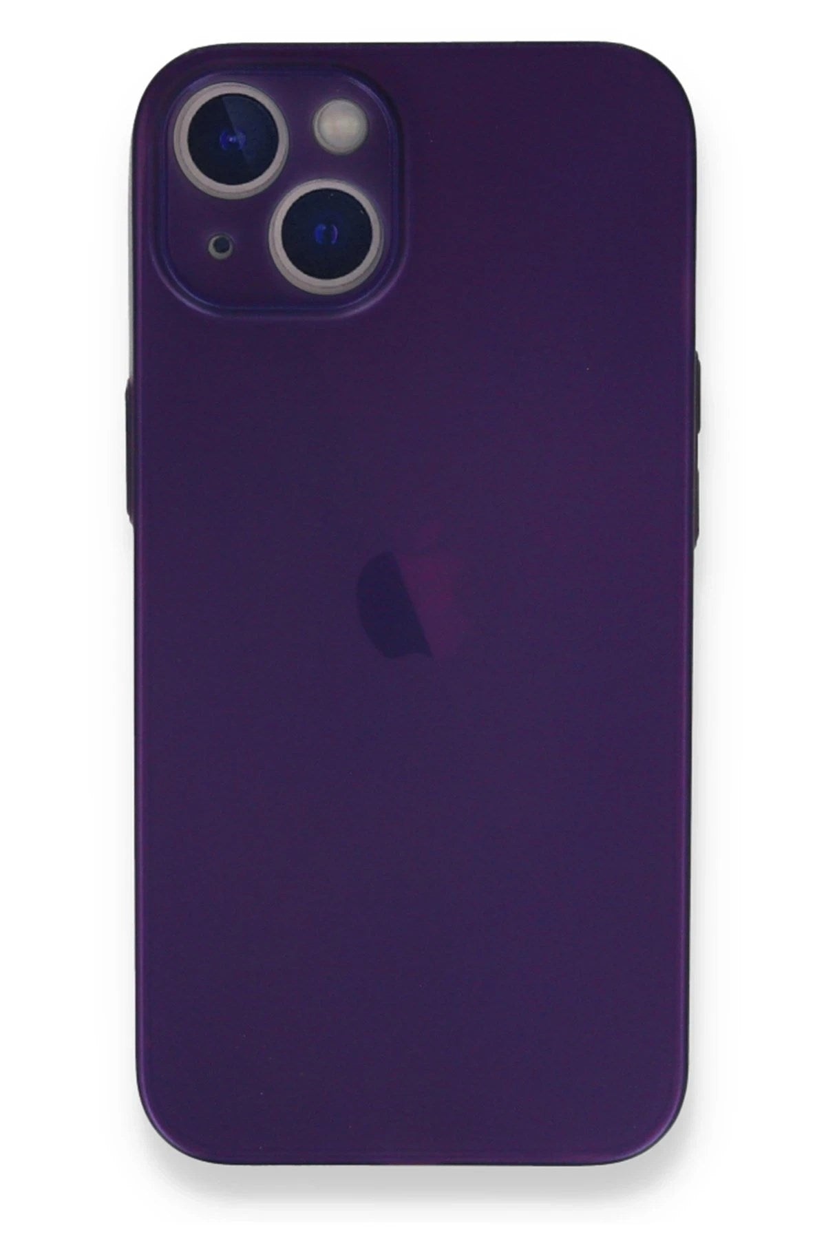 Mey İthalat® iPhone 14 Plus Kılıf PP Ultra İnce Kapak - Mor