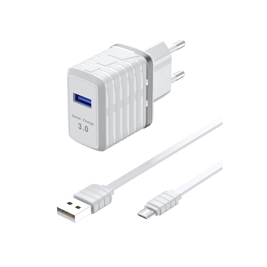 Mey İthalat® C32Q 3.0 Quick Micro USB Seyahat Şarj Cihazı