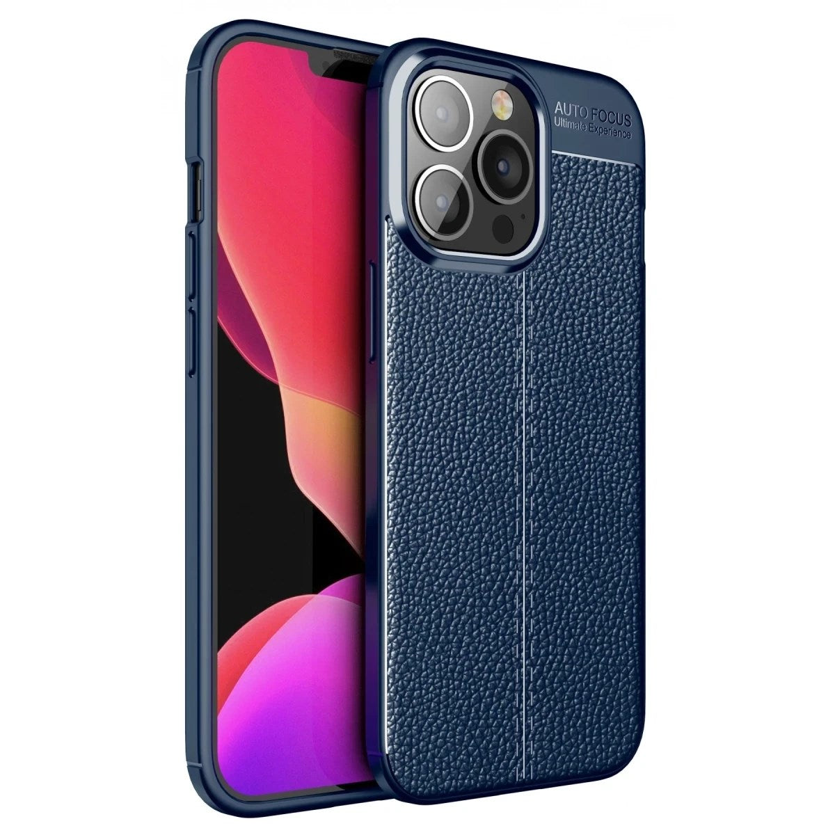 Mey İthalat® iPhone 13 Pro Kılıf Auto Focus Kapak - Lacivert