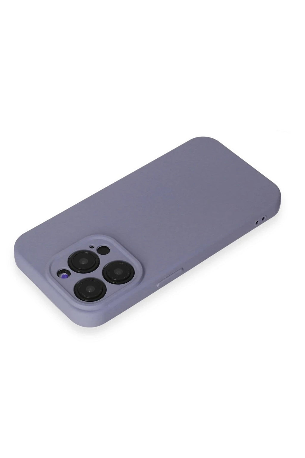 Mey İthalat® iPhone 15 Pro Kılıf Nano içi Kadife Silikon - Lila