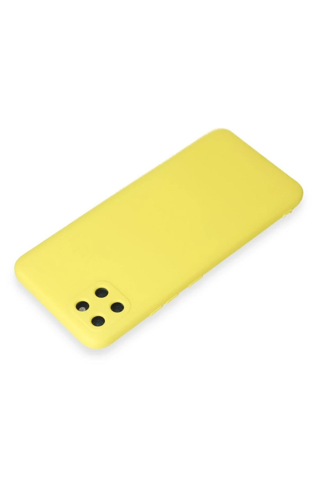 Mey İthalat® Realme C11 Kılıf Nano içi Kadife Silikon - Sarı