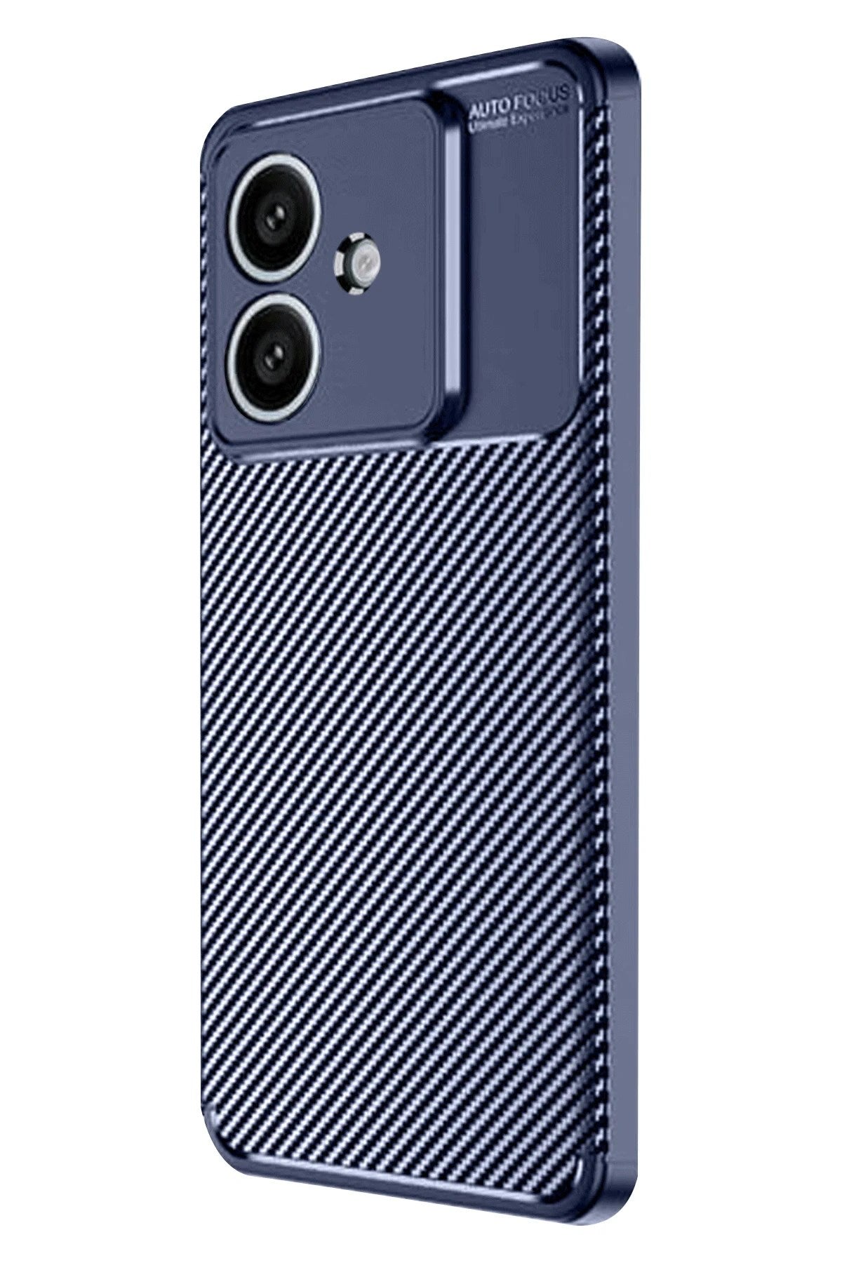 Mey İthalat® A3 Kılıf Auto Focus Karbon Kapak - Lacivert