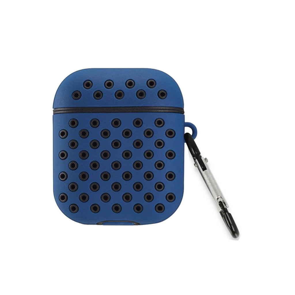 Mey İthalat® Airpods 2 (2.nesil) Spor Delikli Kılıf - Lacivert-Siyah
