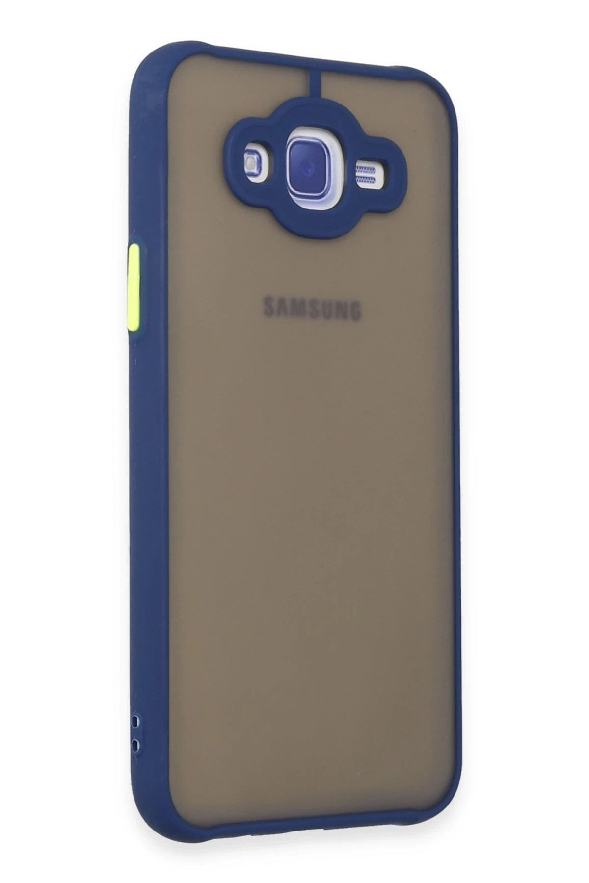Mey İthalat® Samsung Galaxy J7 Kılıf Montreal Silikon Kapak - Lacivert