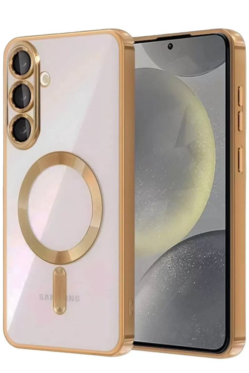 Mey İthalat® Samsung Galaxy A37 5G Kross Magneticsafe Kapak - Çöl Titanyum