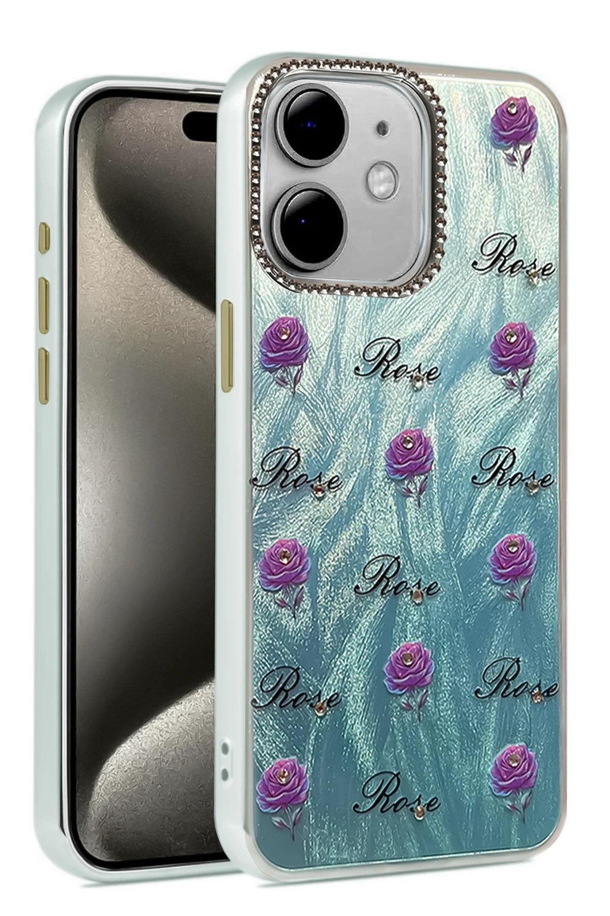 Mey İthalat® iPhone 11 Kılıf Blade Aynalı Desenli Kapak - Desen 9