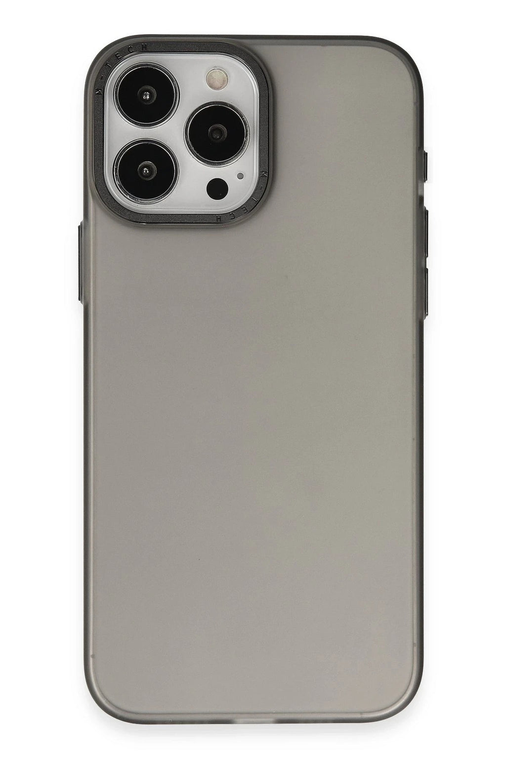 Mey İthalat® iPhone 15 Pro Max Kılıf Modos Metal Kapak - Siyah