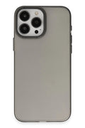 Mey İthalat® iPhone 15 Pro Max Kılıf Modos Metal Kapak - Siyah