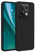 Mey İthalat® Redmi Note 13 Pro 4G Kılıf First Silikon - Siyah
