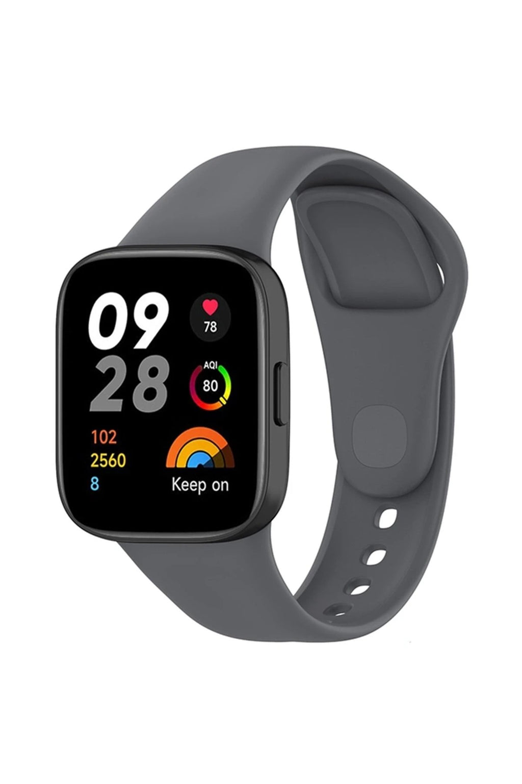 Mey İthalat® Redmi Watch 3 Klasik Kordon - Füme