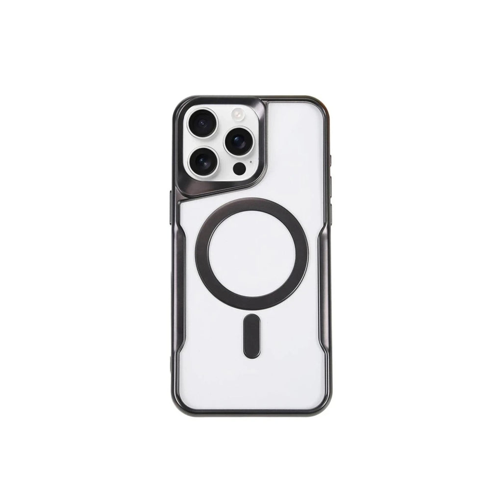 Mey İthalat® iPhone 11 Pro Max Kılıf Boyi Magsafe Silikon Kapak - Siyah