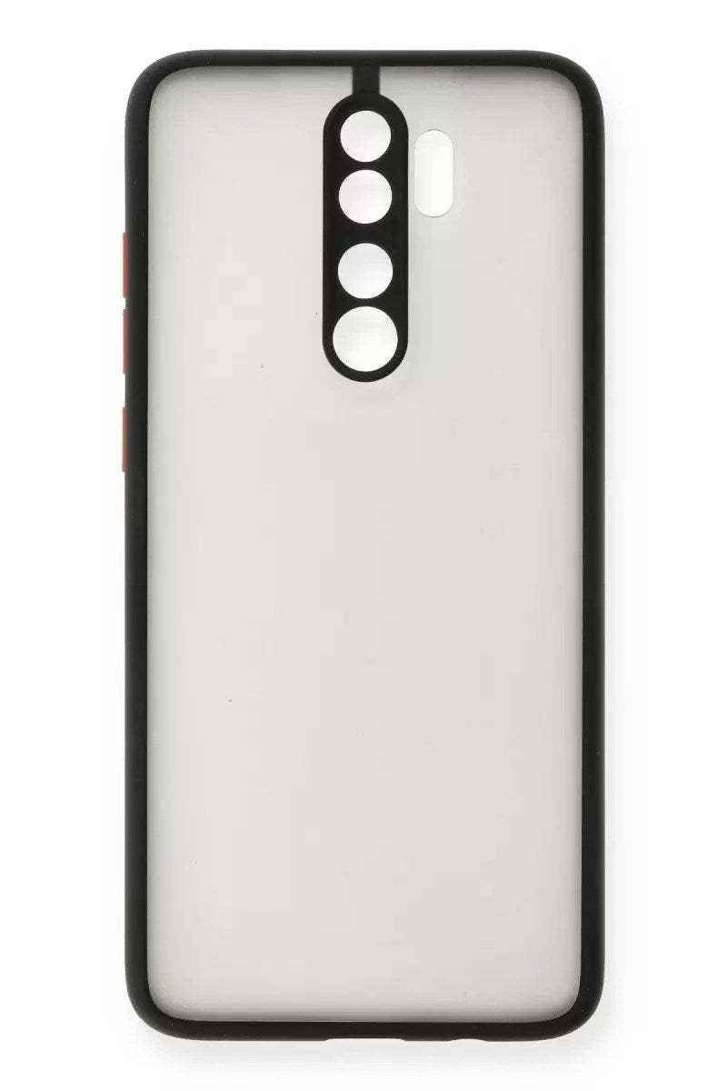 Mey İthalat® Redmi Note 8 Pro Kılıf Montreal Silikon Kapak - Siyah