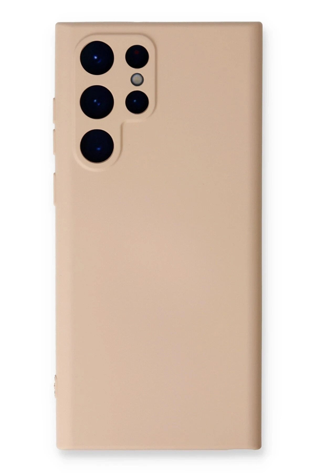 Mey İthalat® Samsung Galaxy S24 Ultra Kılıf Nano içi Kadife Silikon - Pudra