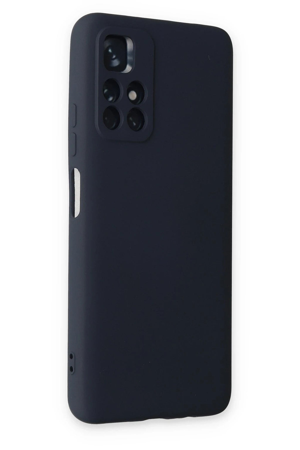 Mey İthalat® Redmi Note 11T Kılıf Nano içi Kadife Silikon - Lacivert