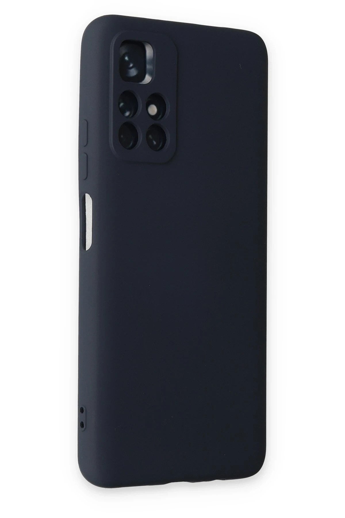 Mey İthalat® Redmi Note 11T Kılıf Nano içi Kadife Silikon - Lacivert