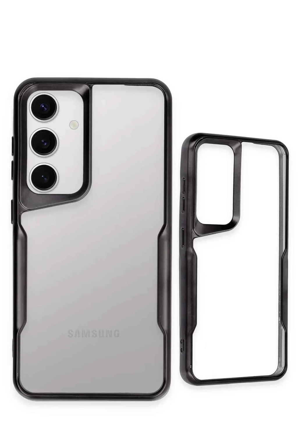 Mey İthalat® Samsung Galaxy S24 Kılıf Boyi Silikon Kapak - Siyah