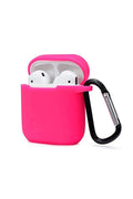 Mey İthalat® Airpods 2 (2.nesil) Sert Silikon Kılıf - Pembe