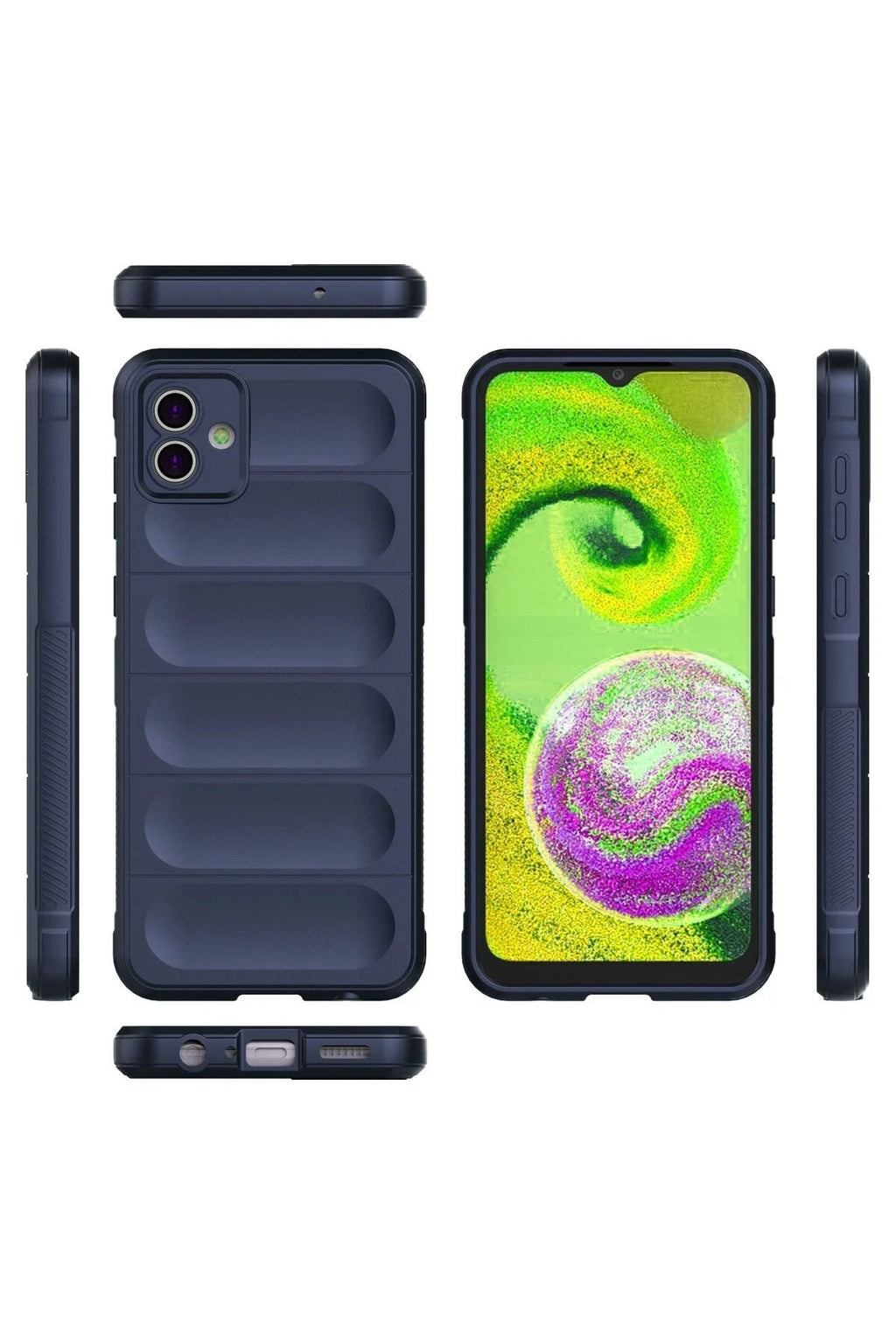 Mey İthalat® Samsung Galaxy A04E Kılıf Optimum Silikon - Lacivert