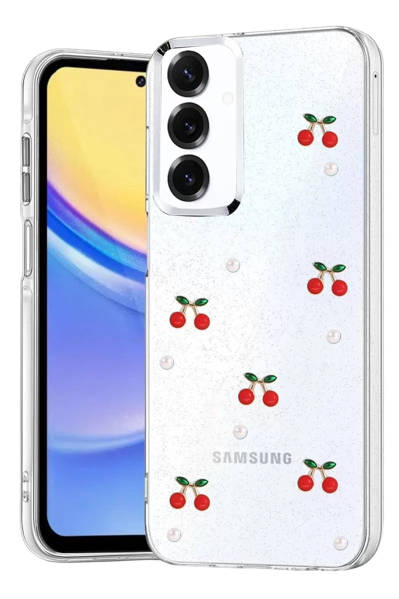 Mey İthalat® Samsung Galaxy S25 Plus Fiyonk Desenli Kapak - Desen 9