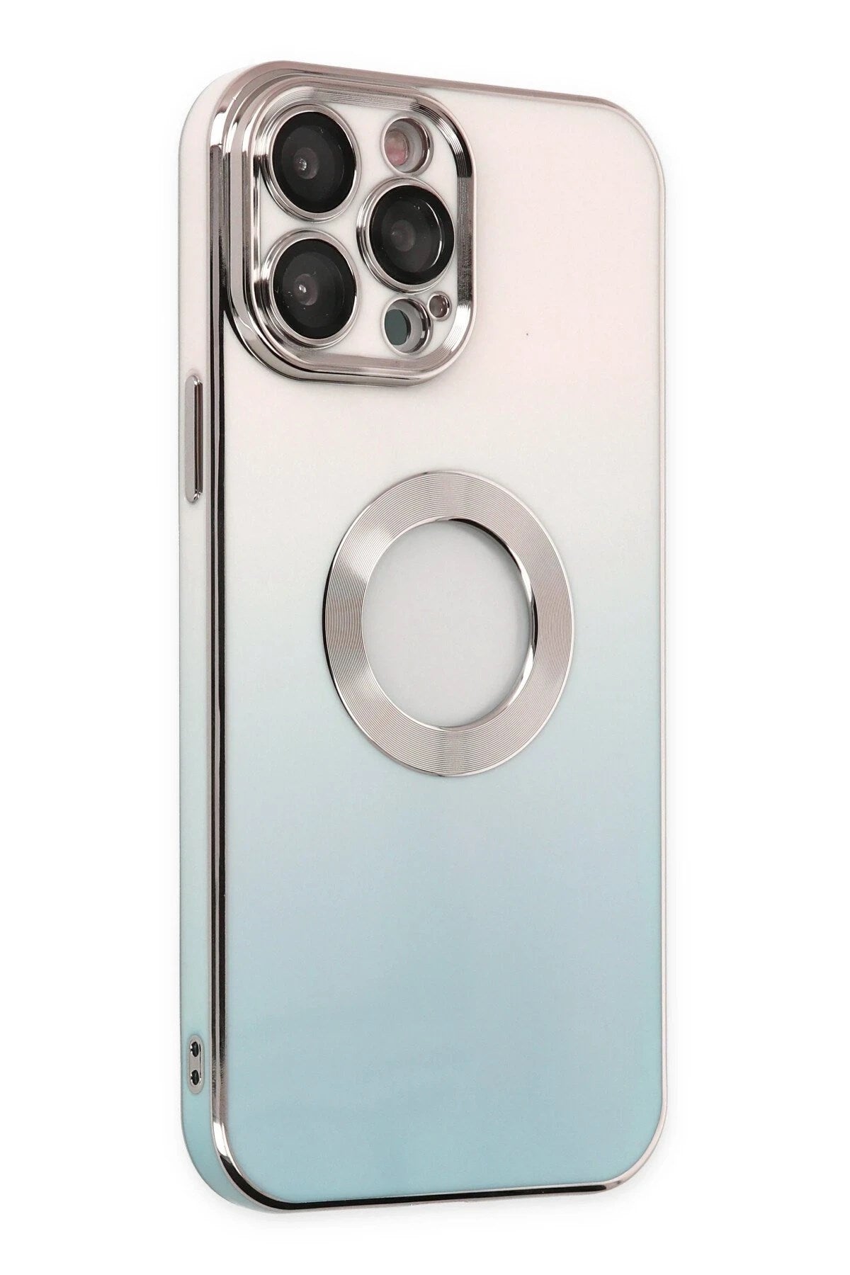 Mey İthalat® iPhone 13 Pro Kılıf Best Silikon - Turkuaz