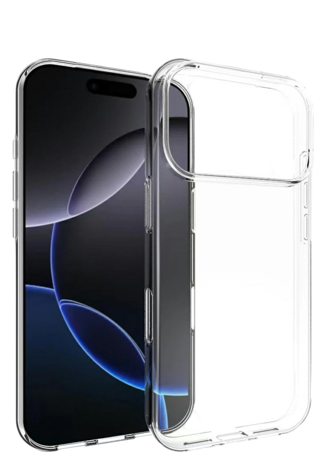 Mey İthalat® iPhone 17 Pro Lüx Şeffaf Silikon - Şeffaf