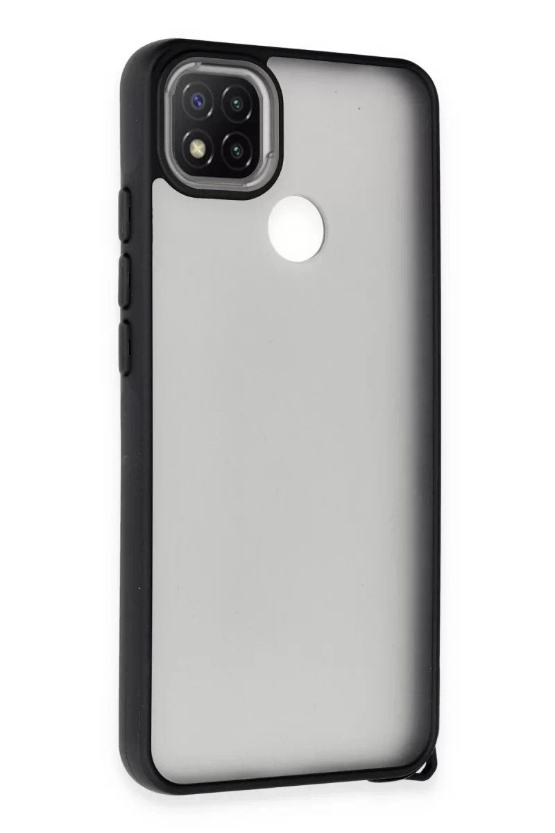 Mey İthalat® Redmi 9C Kılıf Elegant Kapak - Siyah