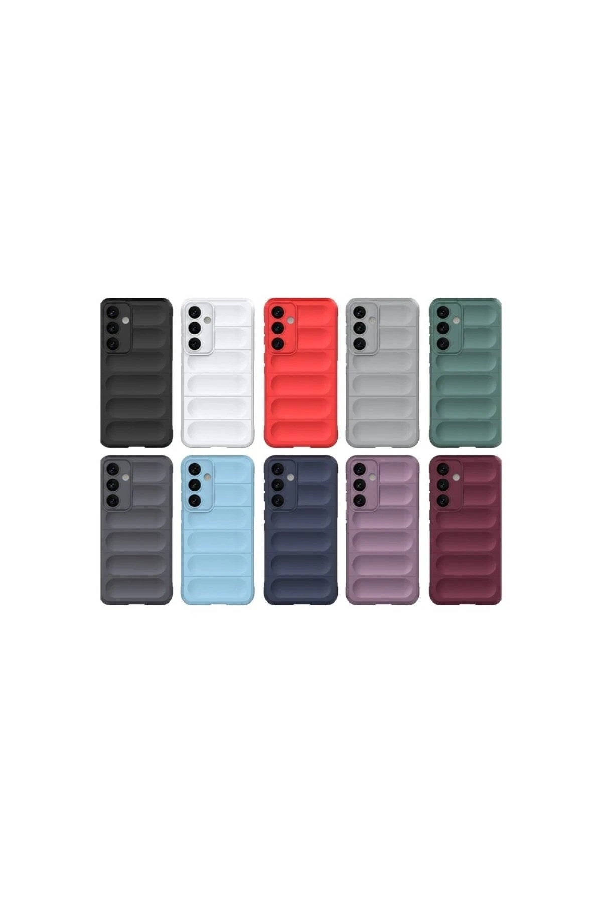 Mey İthalat® Samsung Galaxy S24 FE Kılıf Optimum Silikon - Siyah