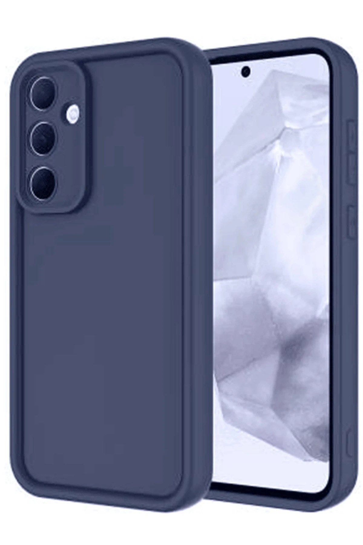 Mey İthalat® Samsung Galaxy A16 5G Kılıf Viera Silikon - Lacivert