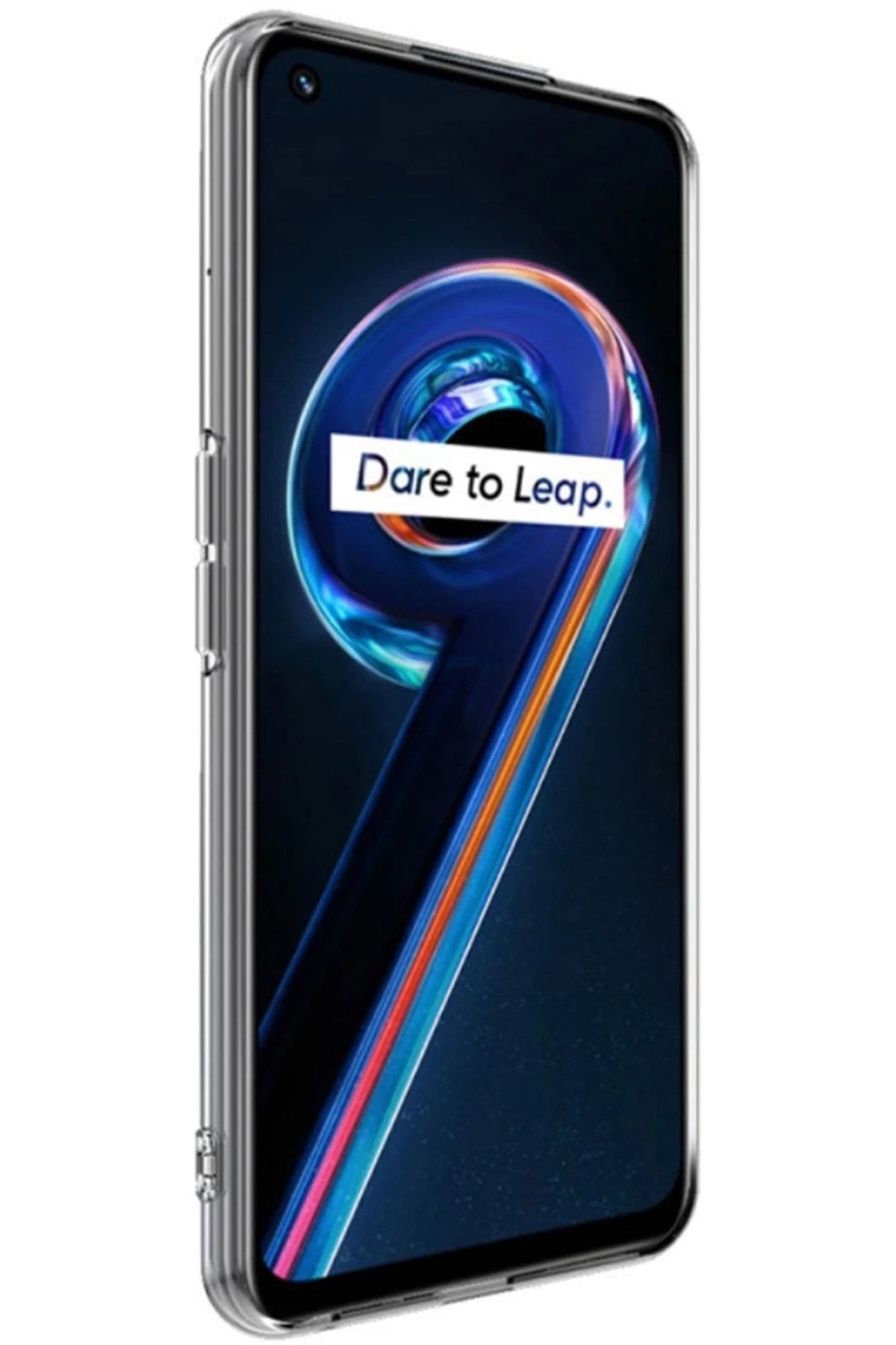 Mey İthalat® Realme 9 Pro 5G Kılıf Lüx Şeffaf Silikon