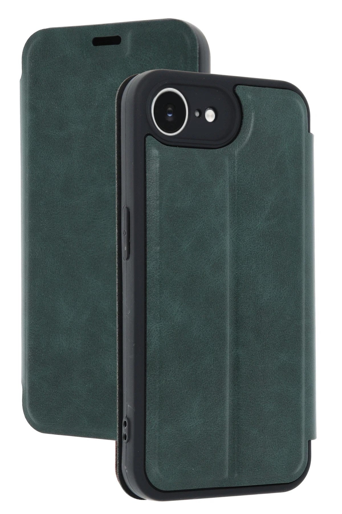 Mey İthalat® iPhone 16E Kılıf Flip Cover - Koyu Yeşil