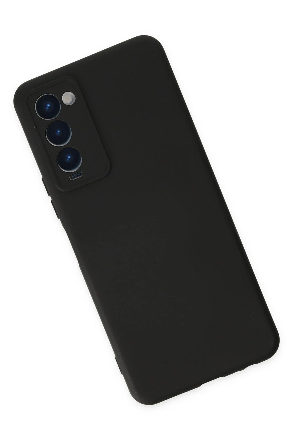 Mey İthalat® Tecno Camon 18 Kılıf Nano içi Kadife Silikon - Siyah