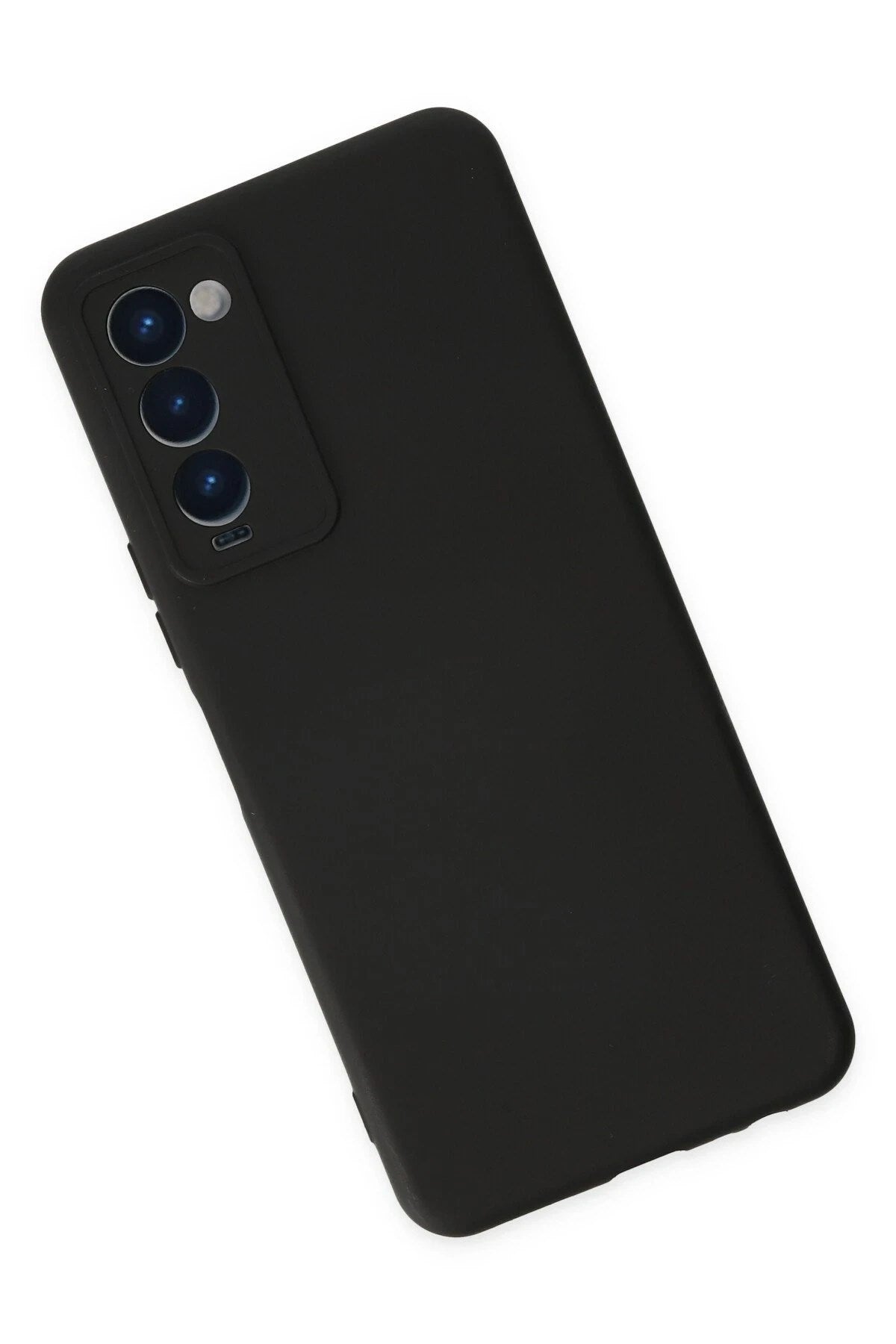 Mey İthalat® Tecno Camon 18 Kılıf Nano içi Kadife Silikon - Siyah