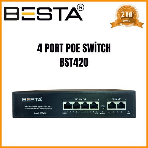 5 MP 1440P 10 Kameralı IP POE Güvenlik Seti