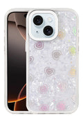 Mey İthalat® iPhone 14 Lumi Desenli Kapak - Beyaz