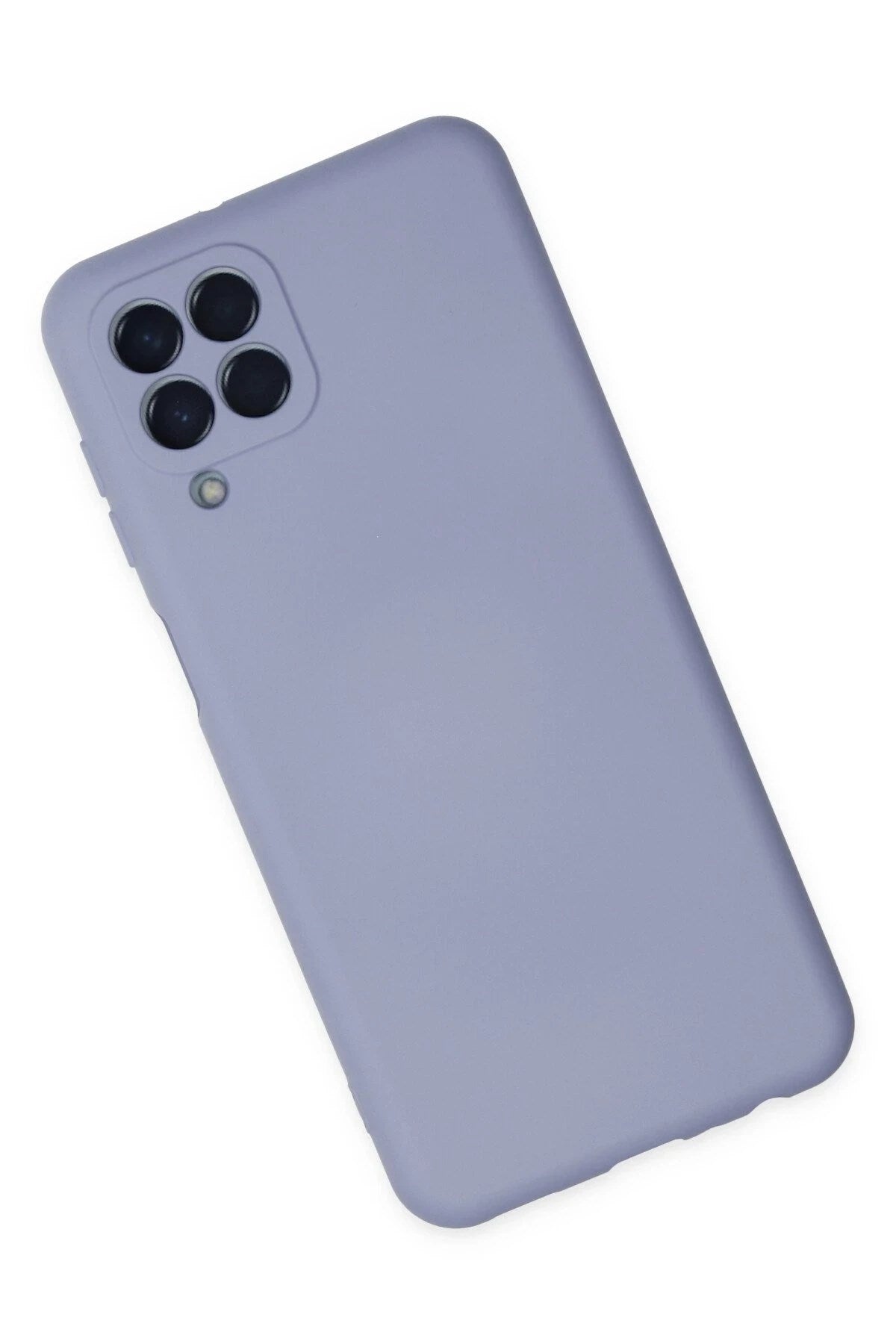 Mey İthalat® Samsung Galaxy M33 Kılıf Nano içi Kadife Silikon - Lila