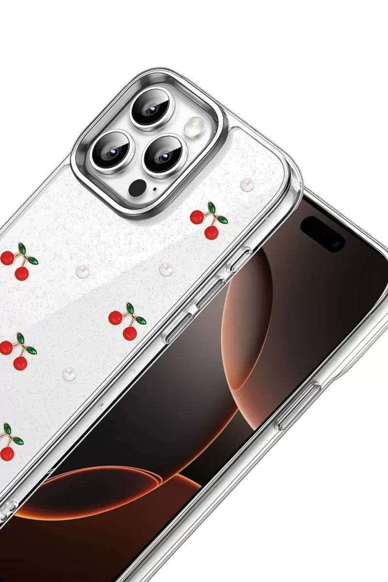 Mey İthalat® iPhone 15 Pro Max Fiyonk Desenli Kapak - Desen 9