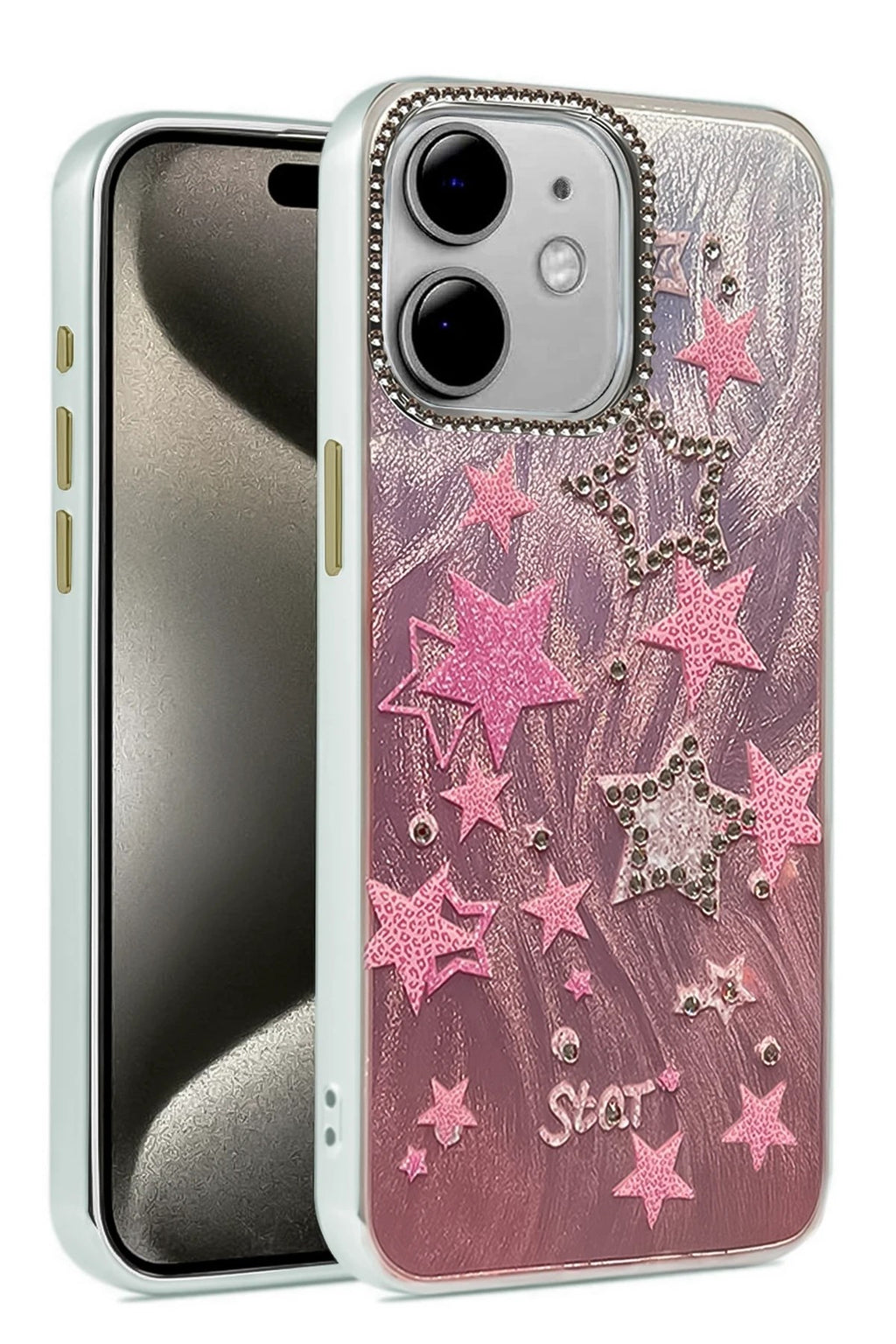 Mey İthalat® iPhone 11 Kılıf Blade Aynalı Desenli Kapak - Desen 7